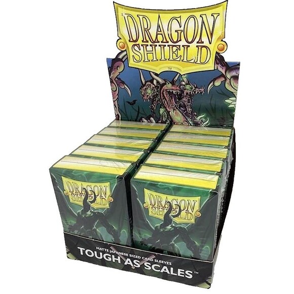 Dragon Shield Japanese Sz Power Card Sleeves Case 10 Boxes Mecha Aemula 600 NEW - Picture 1 of 11